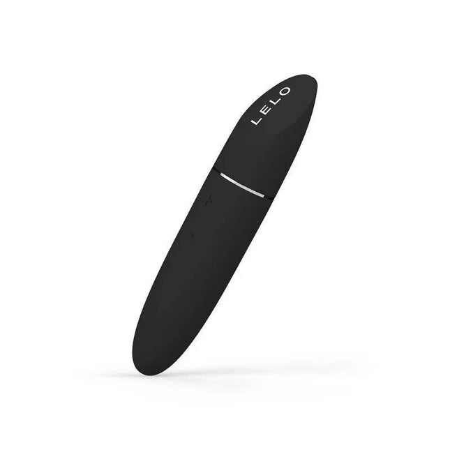 Mia 3 Black discreet lipstick vibrator, compact and waterproof design, ideal for travel with 8 modes and USB charging capability.