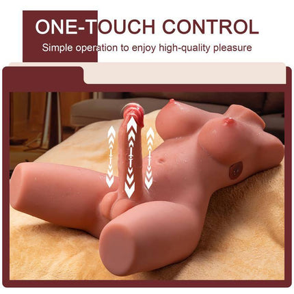 Miah Lady Boy Thrusting and Vibrating Torso9.8 kg with realistic design and one-touch control for enhanced pleasure.