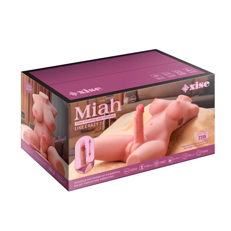 Miah Lady Boy Thrusting and Vibrating Torso9.8 kg - secretsextoys.store