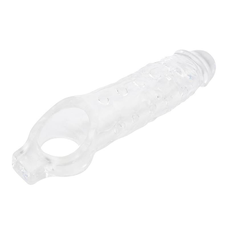 Mighty Sleeve With Ball Loop Clear - secretsextoys.store