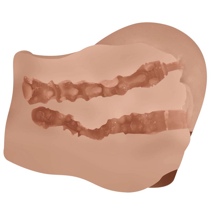 Mila Vibrating Masturbator Vagina and Anus - secretsextoys.store