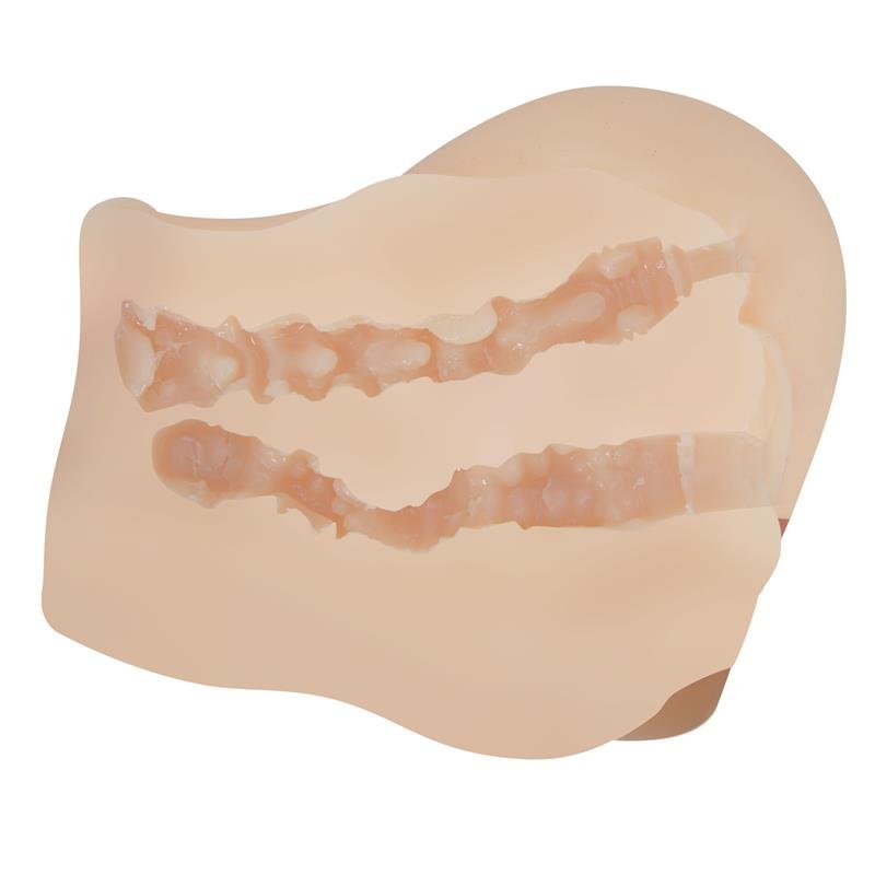 Mila Vibrating Realistic Masturbator Vagina and Anus - secretsextoys.store