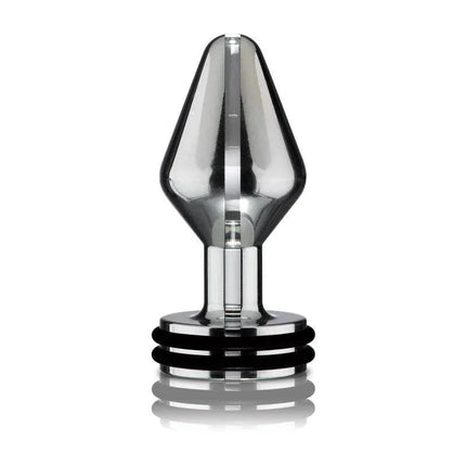 Mini Electro Butt Plug (S) in marine-grade aluminum for beginners