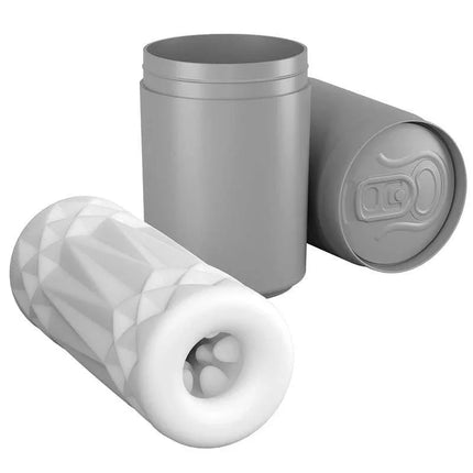 Mini Male Masturbator Fine Lady compact design with textured tunnel and soft TPR material for lifelike feel.