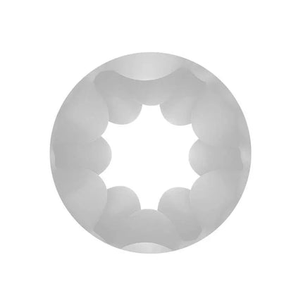 Internal view of Mini Male Masturbator Fine Lady with textured tunnel design.