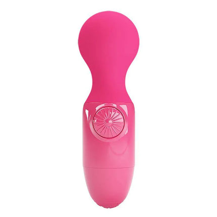 Compact Mini Masagger Little Cute USB in pink with multiple speed settings, designed for discreet use and travel-friendly pleasure.
