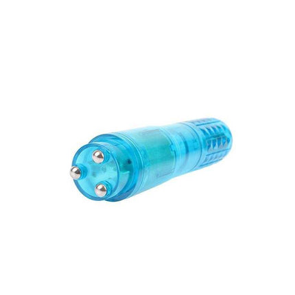 Blue Mini Massager 3 Heads for Relaxation with compact design and multi-speed control for targeted relief.