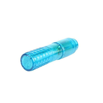 Compact handheld Mini Massager 3 Heads for Relaxation in blue, ideal for neck, shoulders, and back with adjustable speeds.
