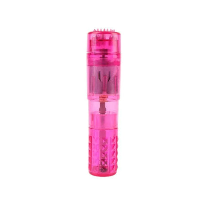 mini massager with 3 heads Pink compact lightweight device
