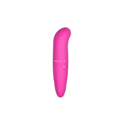 Mini Vibe G-Spot Pink compact vibrator for precise G-spot stimulation, featuring a special shape, rounded base, and waterproof design.