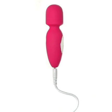 Mini Wand Vibrator Valencia Pink with cord, compact design