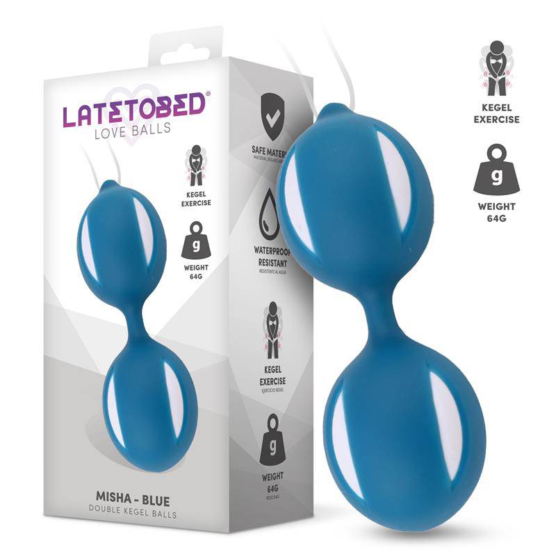 Misha Double Kegel Balls with Internal Weight - secretsextoys.store