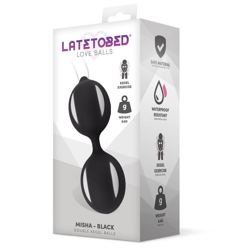 Misha Double Kegel Balls with Internal Weight - secretsextoys.store
