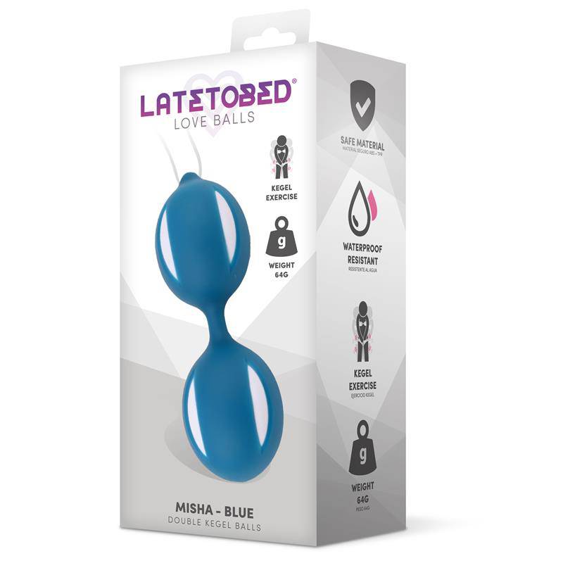 Misha Double Kegel Balls with Internal Weight - secretsextoys.store