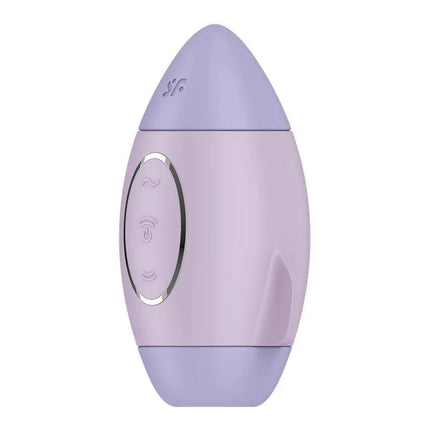 Mission Control Clit Sucker and Vibrator Violet with Air Pulse Technology for ultimate pleasure