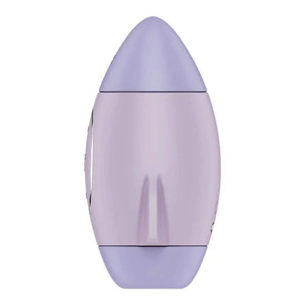 Mission Control Clit Sucker and Vibrator Violet with Air Pulse Technology