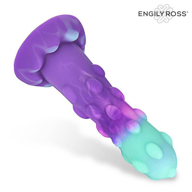 Mistagon Liquid Silicone Dildo 16,7 cm from Dildox by Engily Ross, a soft touch dildo for intimate experiences.