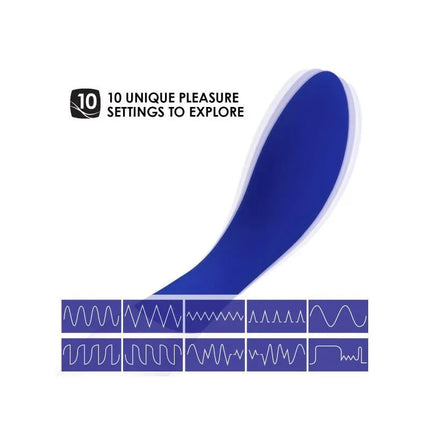 MONA WAVE Midnight Blue stimulator with 10 pleasure settings