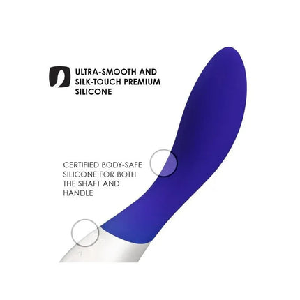 MONA WAVE Midnight Blue stimulator with ultra-smooth premium silicone design for G-spot sensation.