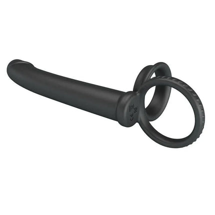 Moses Butt Plug with Cock Ring, dual-function anal toy with body-safe silicone, designed for simultaneous stimulation and arousal.