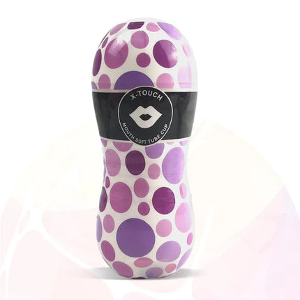 Mouth Masturbator with Vibration featuring ergonomic design and removable vibration bullet for enhanced pleasure.