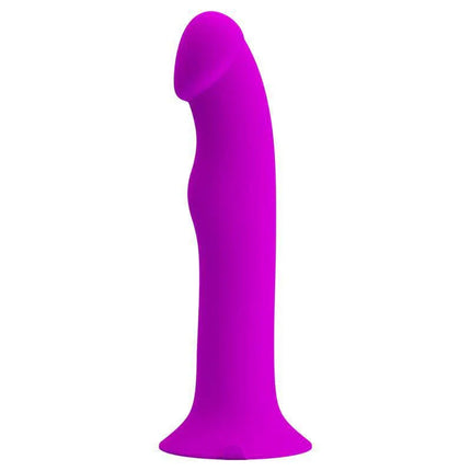 Murray Vibe with Lateral Pulse in purple, featuring a curved design and phallic head for customizable stimulation.