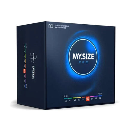 My Size Pro Size 60 Box of 80 Units condom packaging