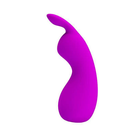 Nakki Massager Silicone USB in purple, bunny-shaped vibrator with smooth silicone design, offering 7 vibration functions and 5 speeds.