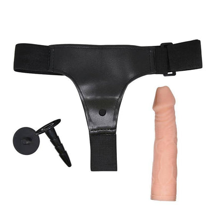 Nathy Detachable Strap-On Harness with removable dildo and harness parts, designed for comfort and easy maintenance by Latetobed.