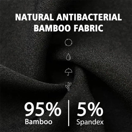 Close-up of Natural Antibacterial Bamboo Fabric with 95% Bamboo and 5% Spandex, featured material for Natura Menstrual Panty Super.