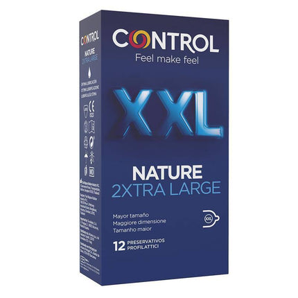 Nature XXL 12 uds extra large condoms box of 12 for enhanced comfort and secure fit