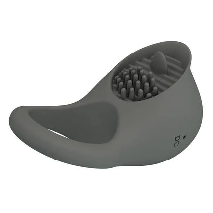 Nimbus Vibrating Cock Ring with Licking Tongue in premium silicone, featuring 12 tongue functions for enhanced intimacy and pleasure.