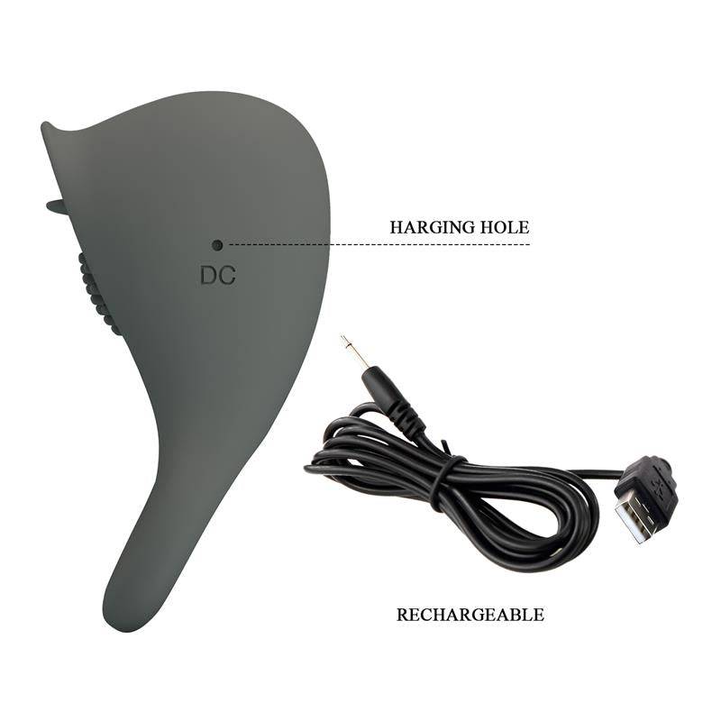 Nimbus Vibrating Cock Ring with Licking Tongue - secretsextoys.store