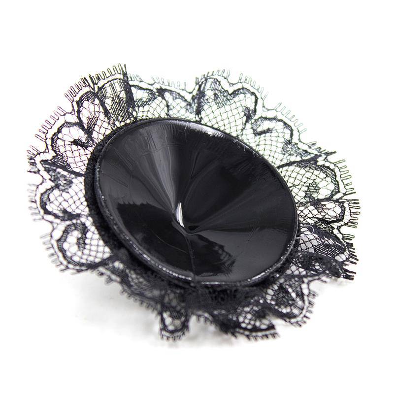 Nipple Covers with Lace Black - secretsextoys.store