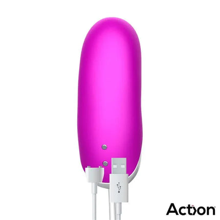 No. Thirteen Stimulator 2 in 1 Vibration and Pulsation in pink with USB charger, features G-spot stimulation and waterproof design.