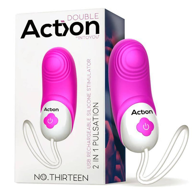 G-spot Stimulator 2 in 1 Vibration and Pulsation No. Thirteen