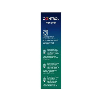 Control Non Stop Dots & Lines 12 uds condom packaging.