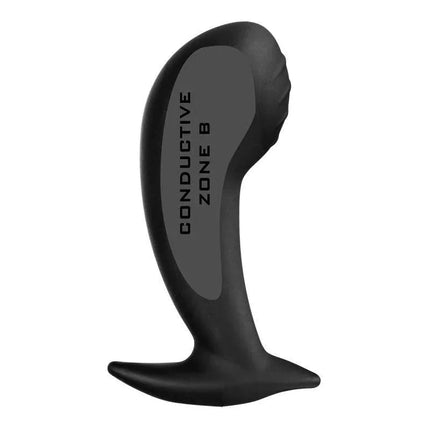 Nona G-Spot Stimulator Silicone Noir with ergonomic design and conductive zone B