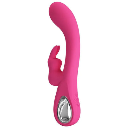 Novak Rabbit Vibrator G-Spot dual-stimulation pink silicone vibrator for targeted G-spot and clitoral pleasure.