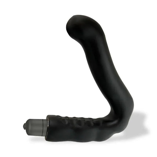 Numell Anal Prostate P-Spot Vibrator with curved design and textured area for enhanced prostate stimulation.