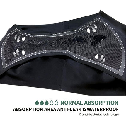 Ocean Menstrual Panty Normal showing absorption and waterproof features
