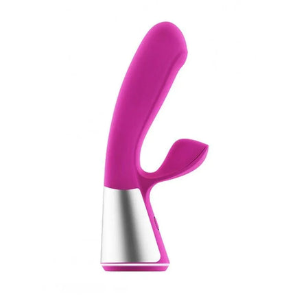 Ohmibod Fuse Interactive Vibe G-Spot Purple dual-stimulation Bluetooth vibrator side view