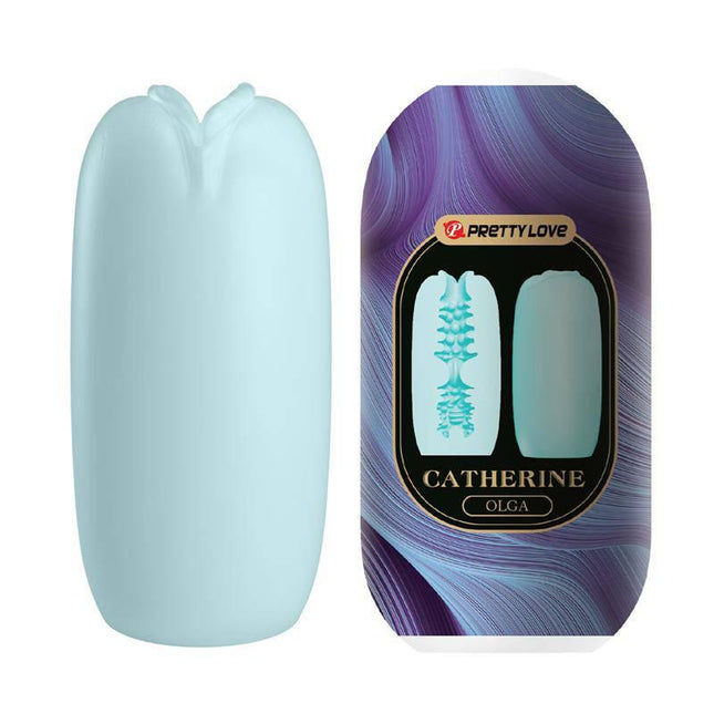 Double textured Olga Masturbator Egg for discreet pleasure and travel-friendly storage