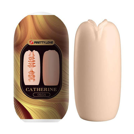 Olga Masturbator Egg Double Texture with discreet casing for enhanced pleasure and portability.