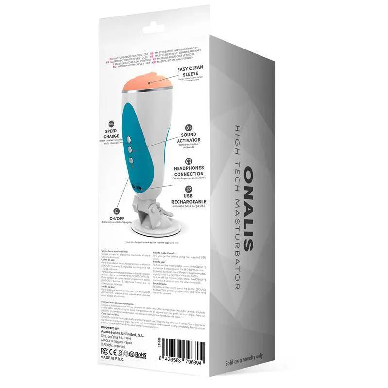Onalis High Tech Masturbator Moan and Vibrator System USB - secretsextoys.store