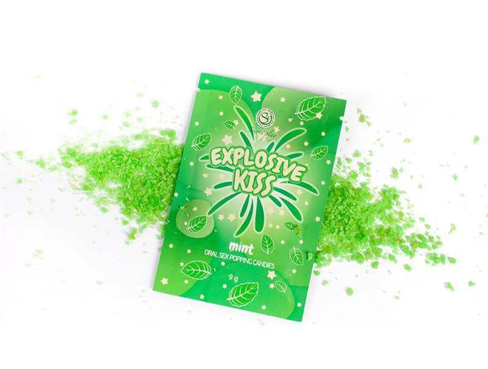 Oral Sex Popping Candies 1 Sachet Mint Flavor