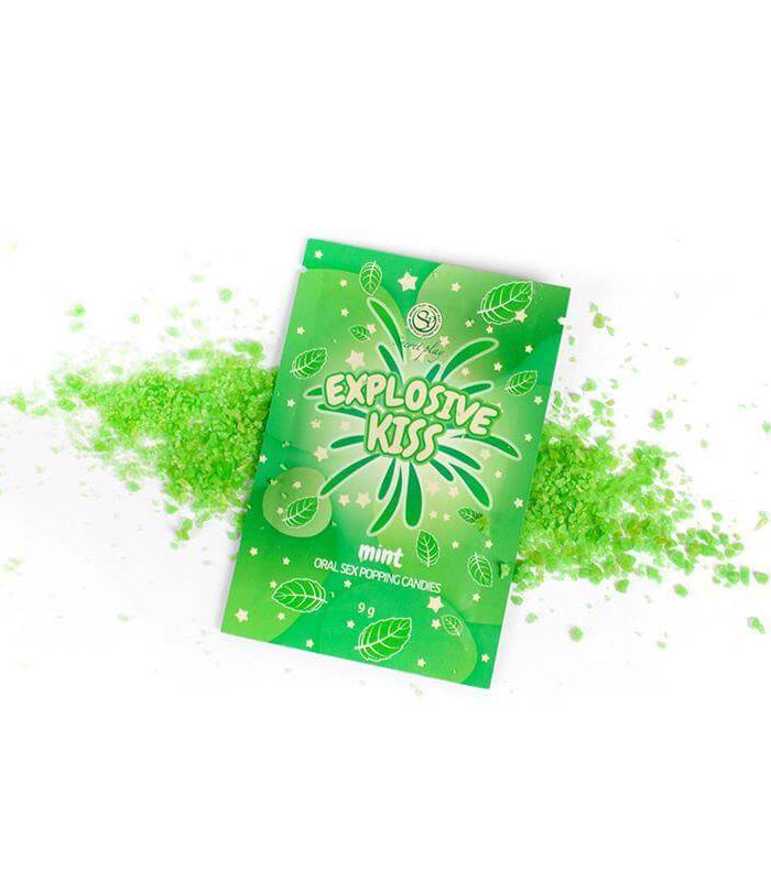 Oral Sex Popping Candies 1 Sachet Mint Flavor