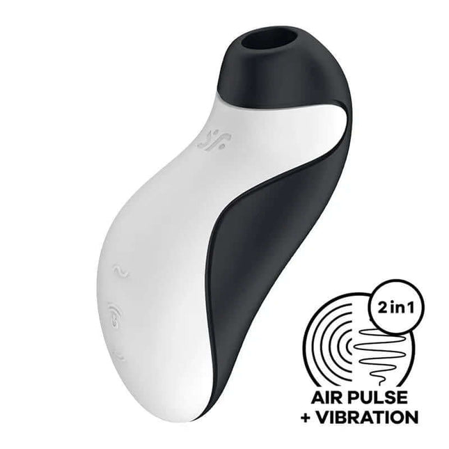 Orca Clítoris Sucker Double Air Pulse with dual motors and 11 pressure wave functions for targeted clitoral stimulation.
