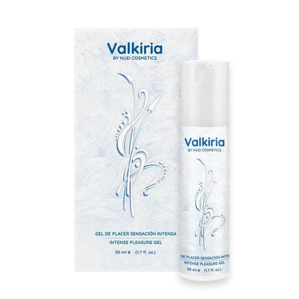 Orgasm Intensifier Valkiria 50 ml unisex gel bottle and packaging