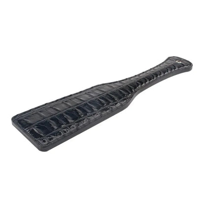 Paddle Spank Me 32 cm - flexible spanking paddle for controlled play with premium PU material and comfortable grip.